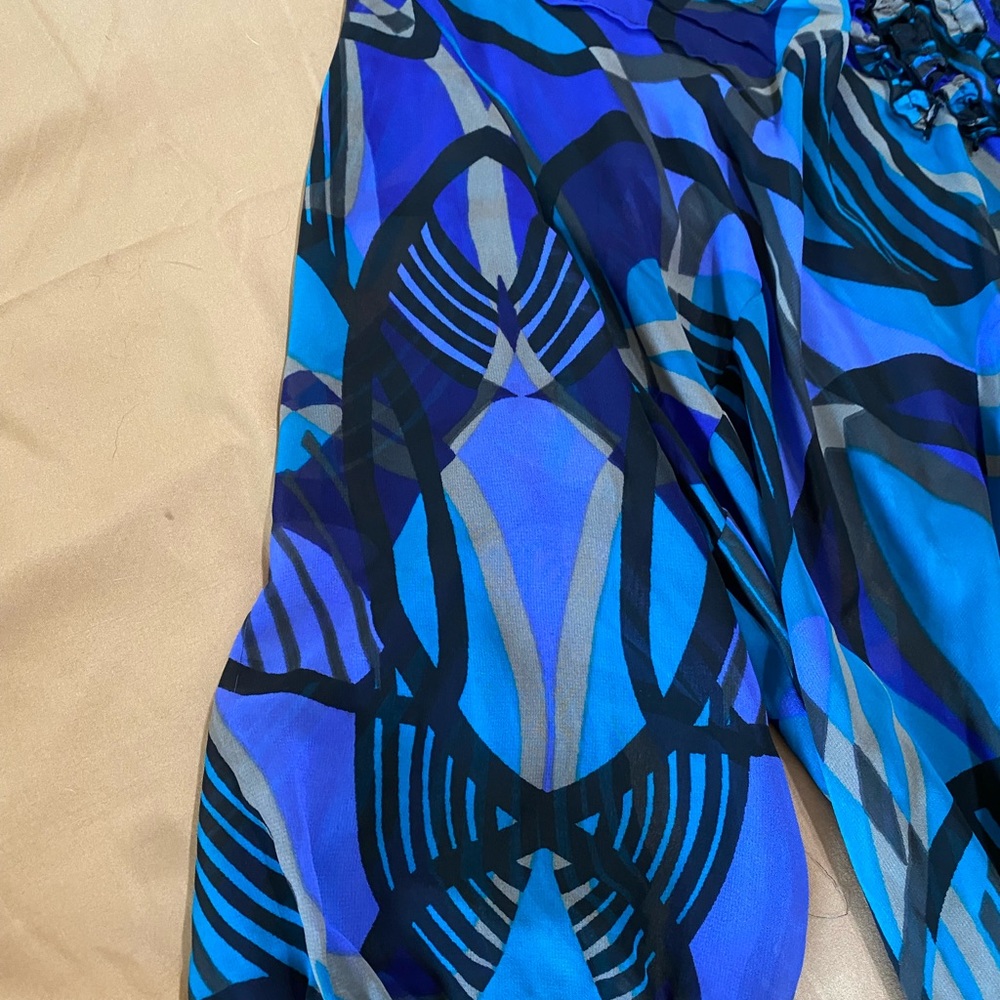 East 5th Woman NWOT Gorgeous sheer summer blouse size 3X Retail $35 - Picture 3 of 6